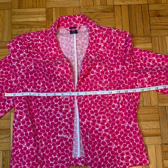 GAP PINK LIGHTWEIGHT BLAZER TOP - Picture 4 of 5